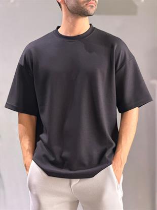 Oversize Düz T-shirt