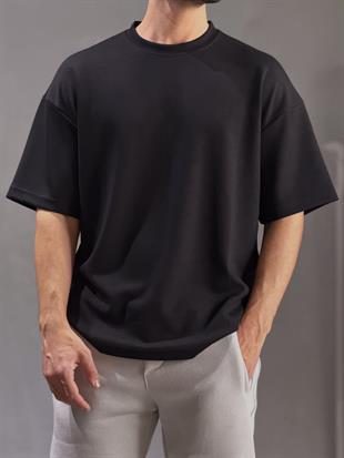 Oversize Düz T-shirt
