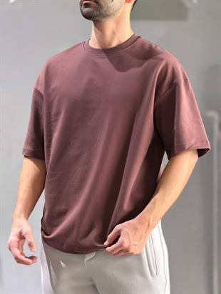 Oversize Düz T-shirt