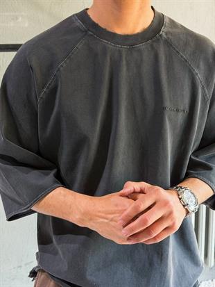 Oversize fakir kol yıkamalı t shirt2