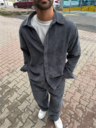Oversize Kadife Kumaş Alt-Üst