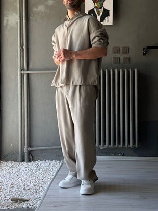 Oversize Modal Kumaş Alt-üst Takım