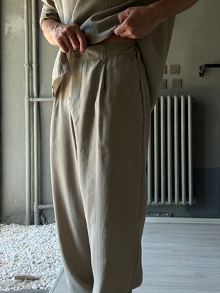 Oversize Modal Kumaş Alt-üst Takım