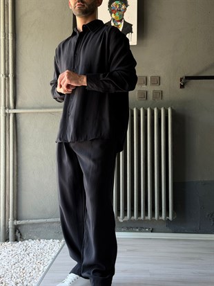 Oversize Modal Kumaş Alt-üst Takım
