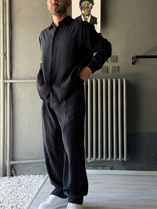 Oversize Modal Kumaş Alt-üst Takım