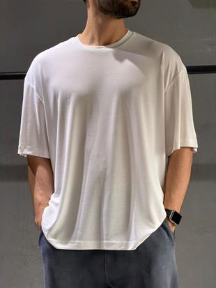 oversize modal kumaş tişort