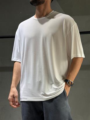 oversize modal kumaş tişort