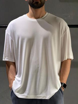 oversize modal kumaş tişort