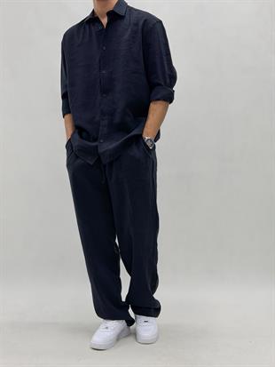 Oversize Tensel Kumaş Alt-üst Takım