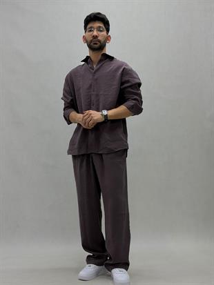 Oversize Tensel Kumaş Alt-üst Takım