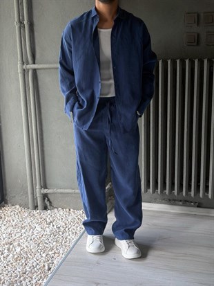 Oversize Tensel Kumaş Alt-üst Takım