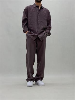 Oversize Tensel Kumaş Alt-üst Takım