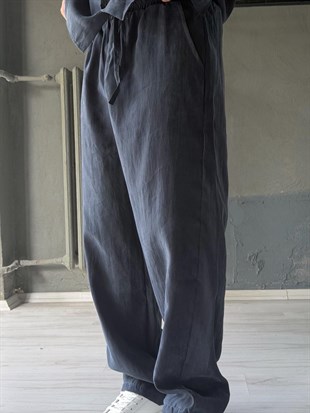 Oversize Tensel Kumaş Alt-üst Takım