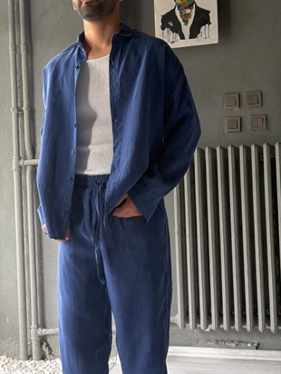 Oversize Tensel Kumaş Alt-üst Takım