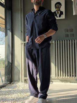 Oversize Tensel Kumaş Alt-üst Takım