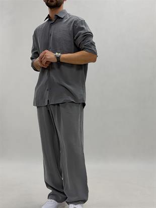 Oversize Tensel Kumaş Alt-üst Takım