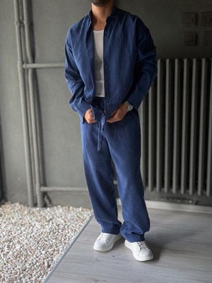 Oversize Tensel Kumaş Alt-üst Takım