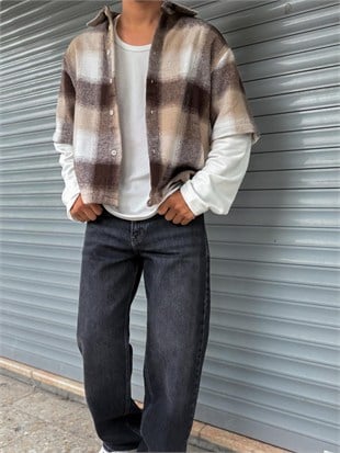 Oversize Urban Street Gömlek