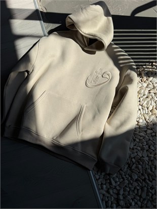 Overszie Baskılı Patch Printing Sweatshirt