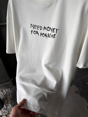 Overszie Baskılı Patch Printing T-shirt