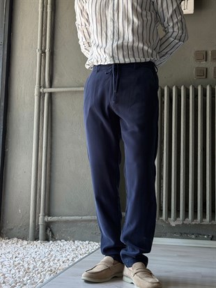 Rahat Kalıp Yazlık Keten Pantolon