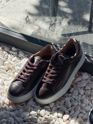 Suni Deri Erkek Sneaker