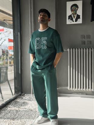yıkamalı oversize takım