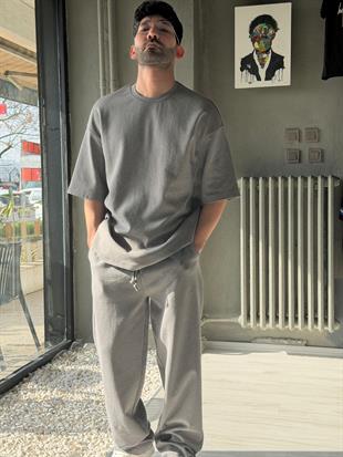 yıkamalı oversize takım