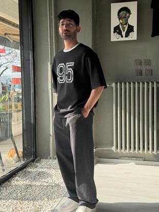 yıkamalı oversize takım