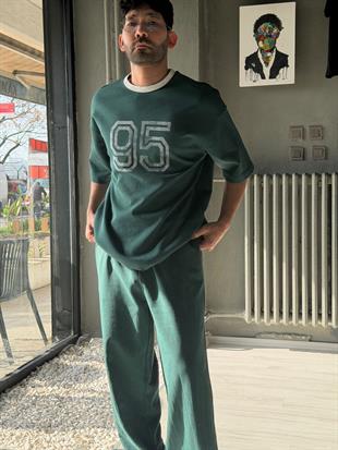 yıkamalı oversize takım