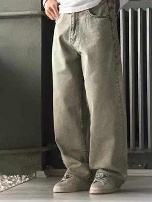 Yıkamalı Super Baggy Kot Pantolon