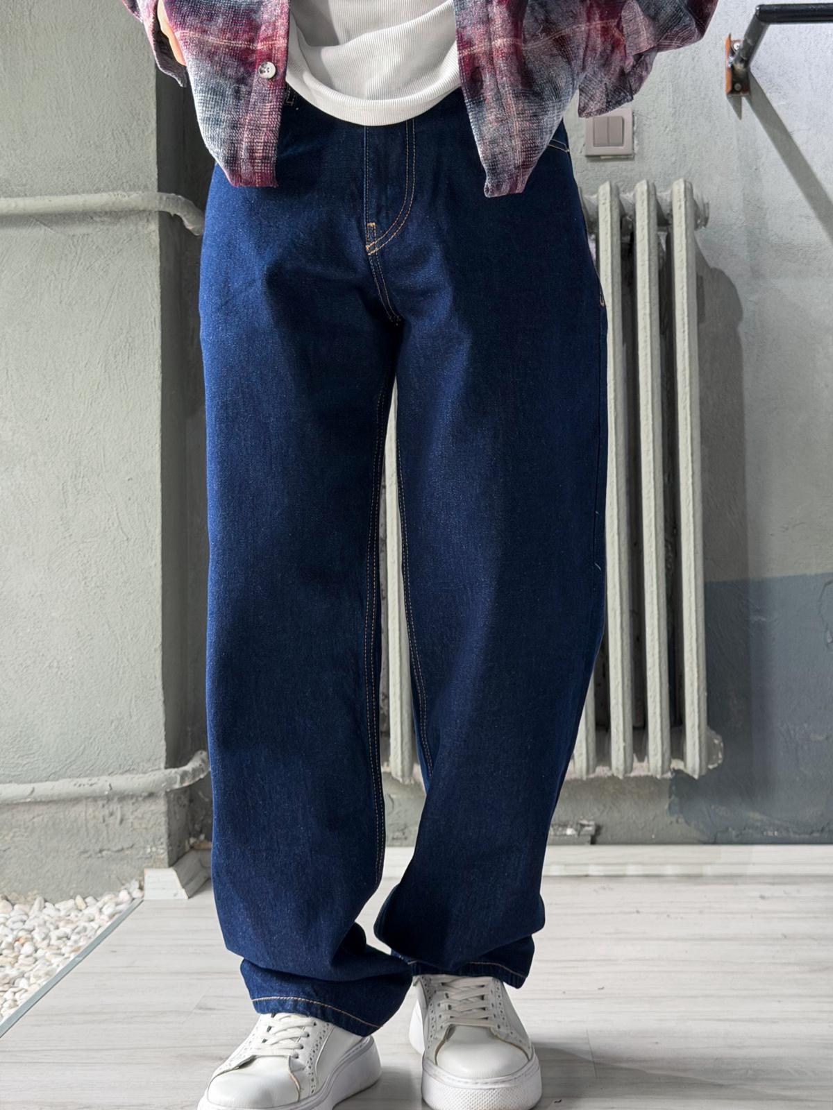 Baggy Fit Kot Pantolon
