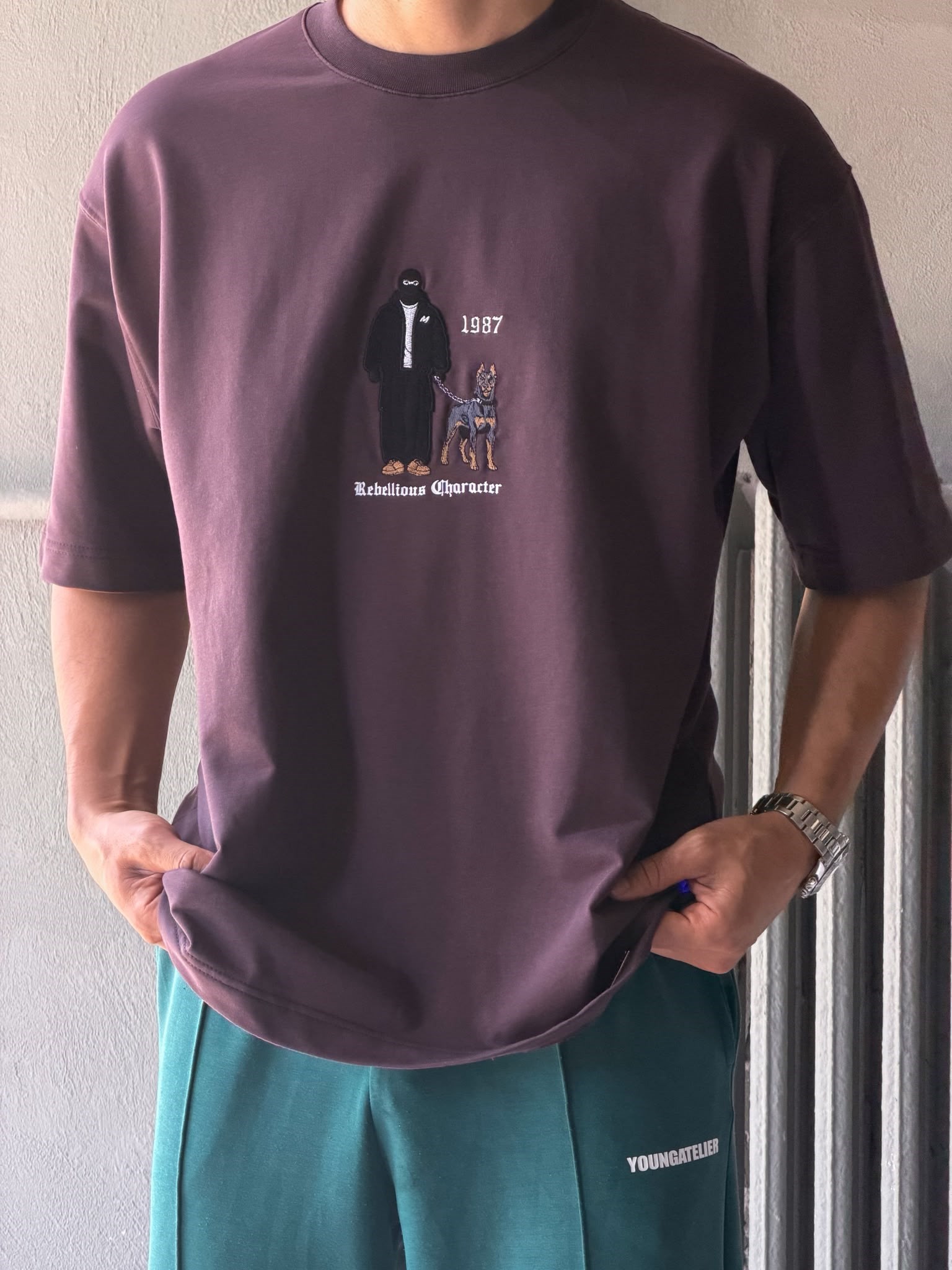 Nakışlı Oversize T-shirt