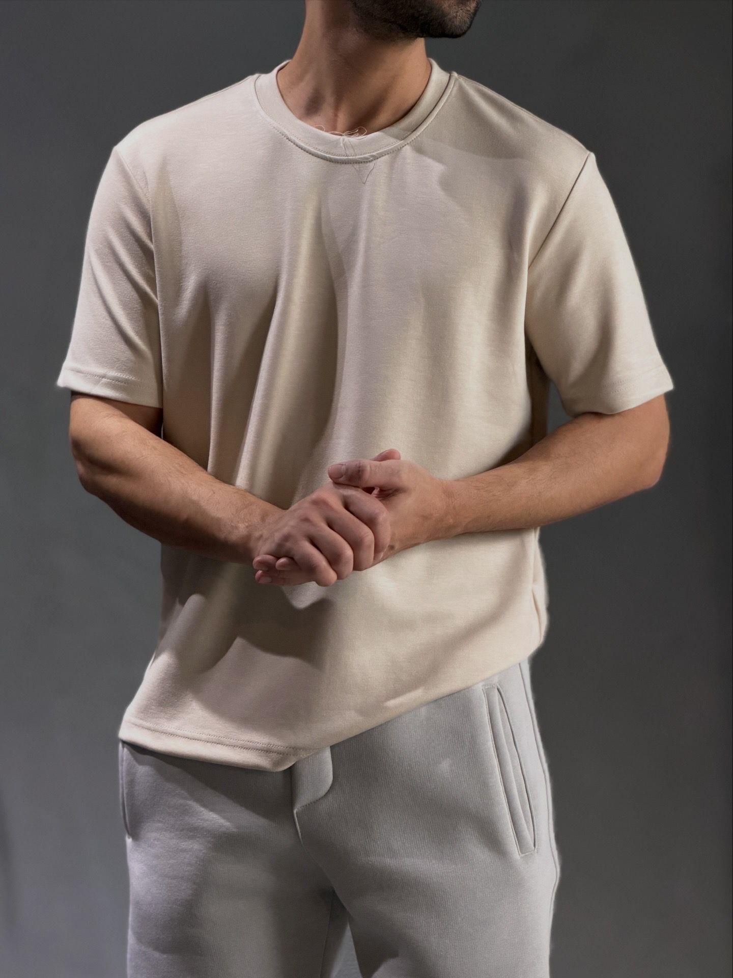 Oversize Düz T-shirt