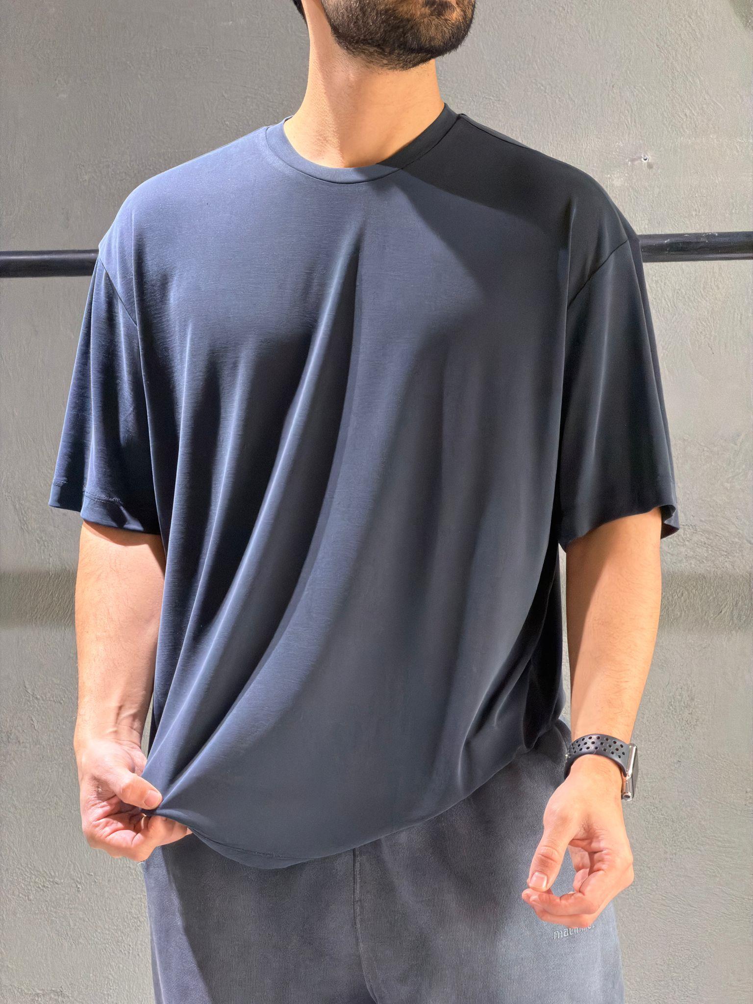 oversize modal kumaş tişort