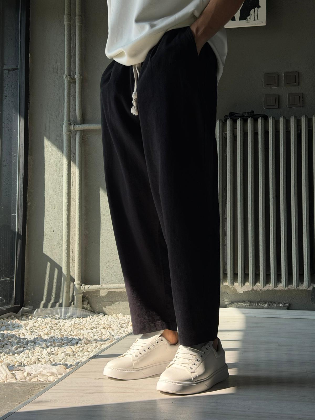 salaş keten pantalon