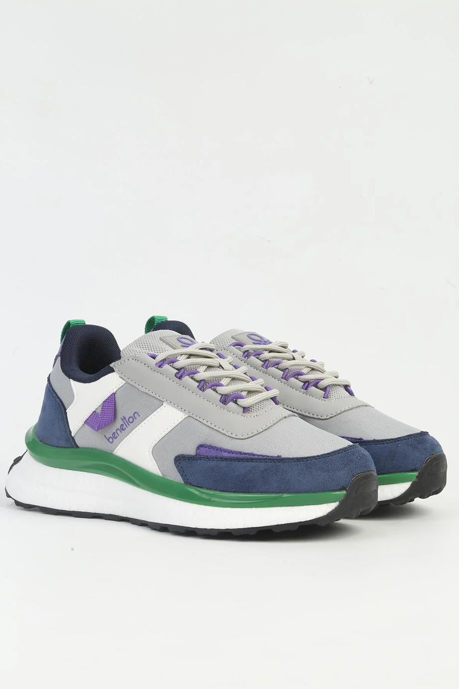 BENETTON GRİ KADIN SPOR AYAKKABI 11132-4214-2K5