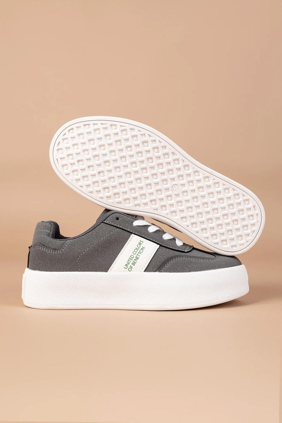 BENETTON  GRİ KADIN SPOR AYAKKABI 11241-CHN-13-2K5
