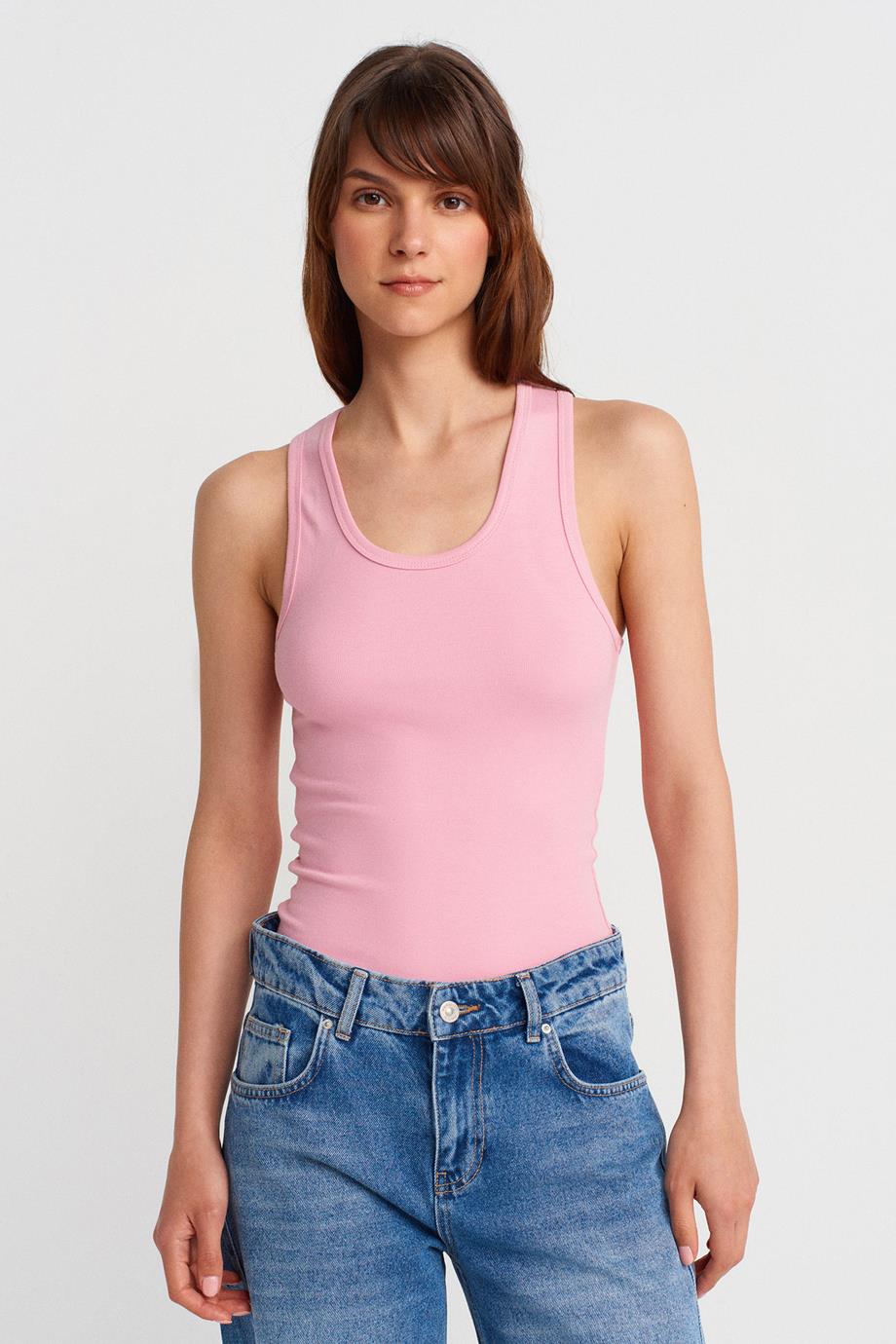KALIN ASKILI PEMBE KADIN ATLET  31805-2Y5