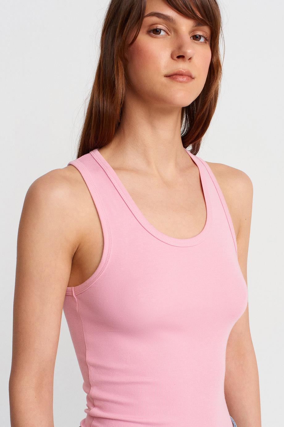 KALIN ASKILI PEMBE KADIN ATLET  31805-2Y5