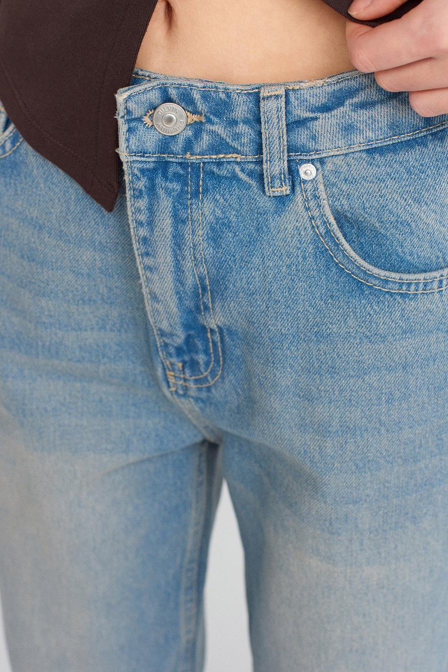 BORU PAÇA MAVİ KADIN PANTOLON  71350-2Y5