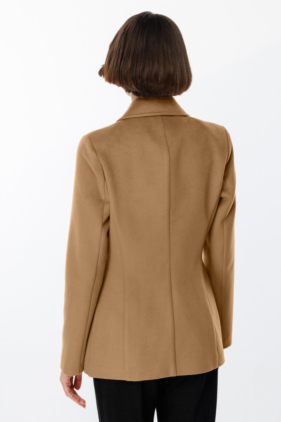 Torba Cep Camel Kaşe Kaban  1235-2K5