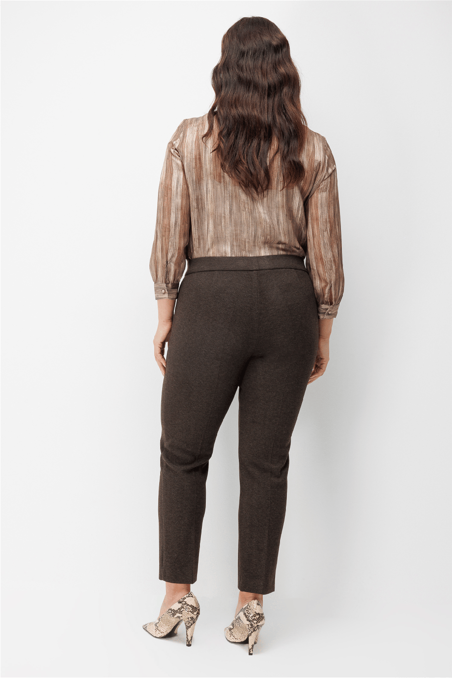 4531-2K7 EKOL PANTOLON-KAHVE