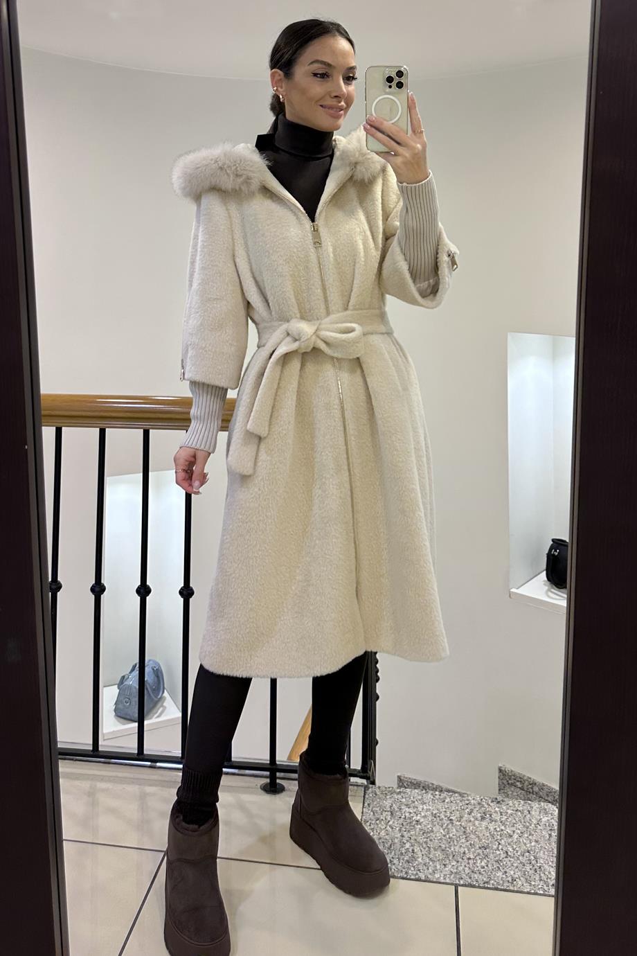 ETRUCCI7253-2K6 ETRUCCI KABAN-AÇIK BEJ