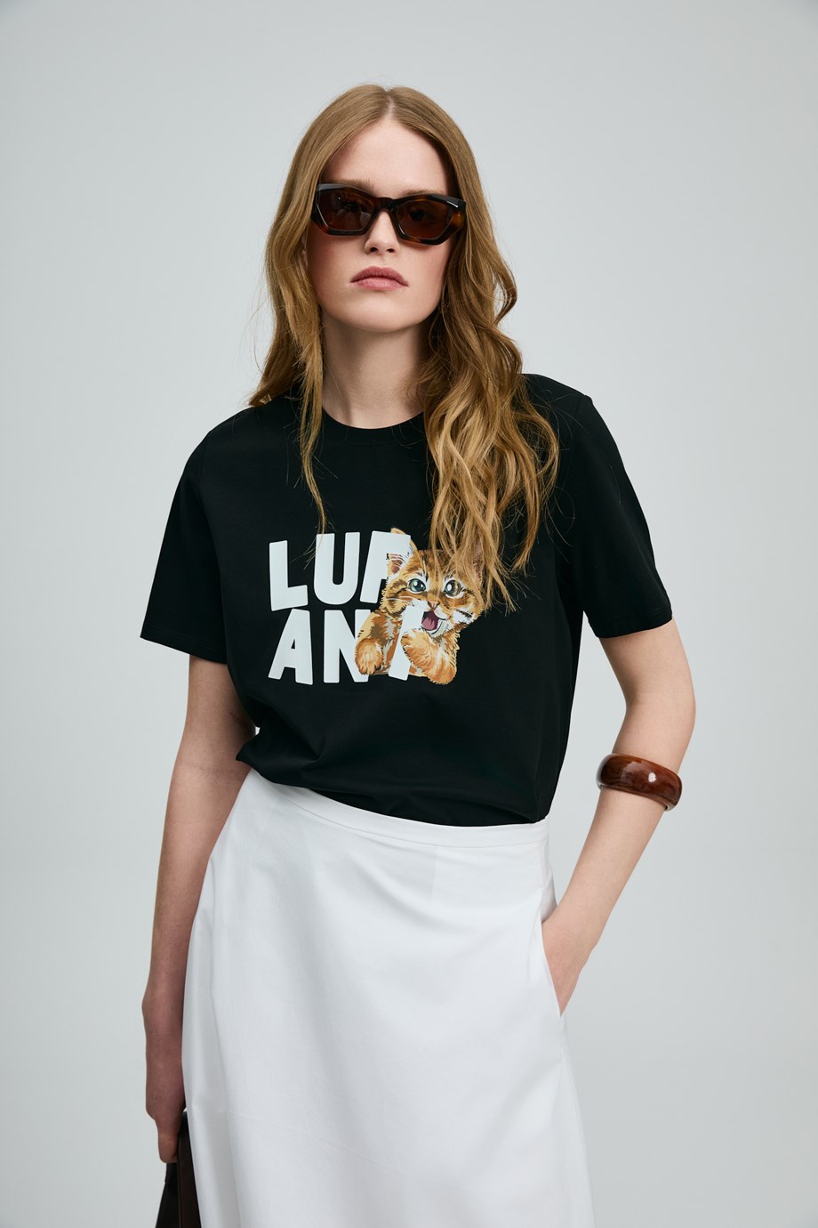 121020043 PETIT-2Y6 LUFIAN T-SHIRT-SİYAH