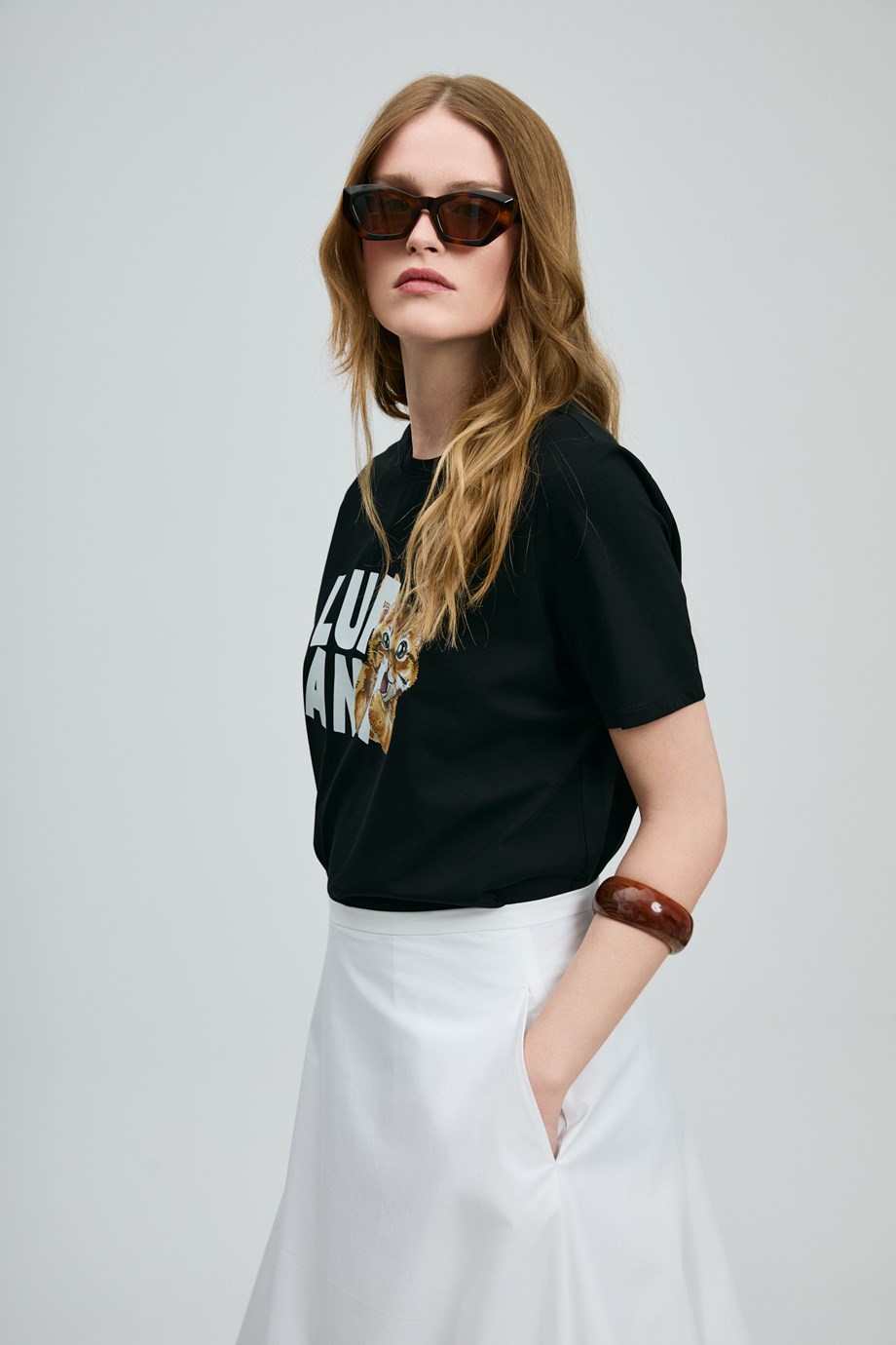121020043 PETIT-2Y6 LUFIAN T-SHIRT-SİYAH
