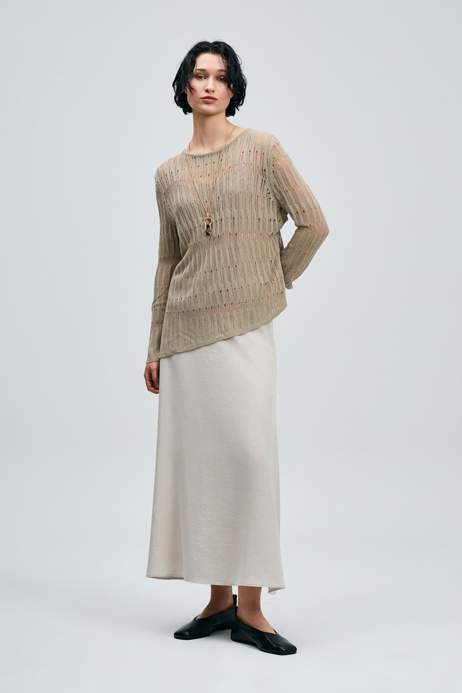 Lace Kadın Kazak Vizon 121090043 LACE-2Y6