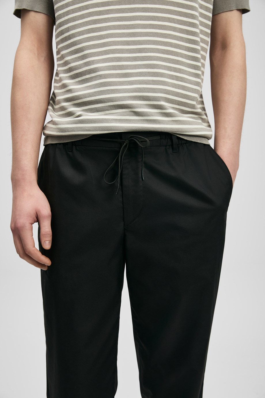 Glen Erkek Beach Jogger Pantolon Slim Fit Siyah 111190358 GLEN-2Y6