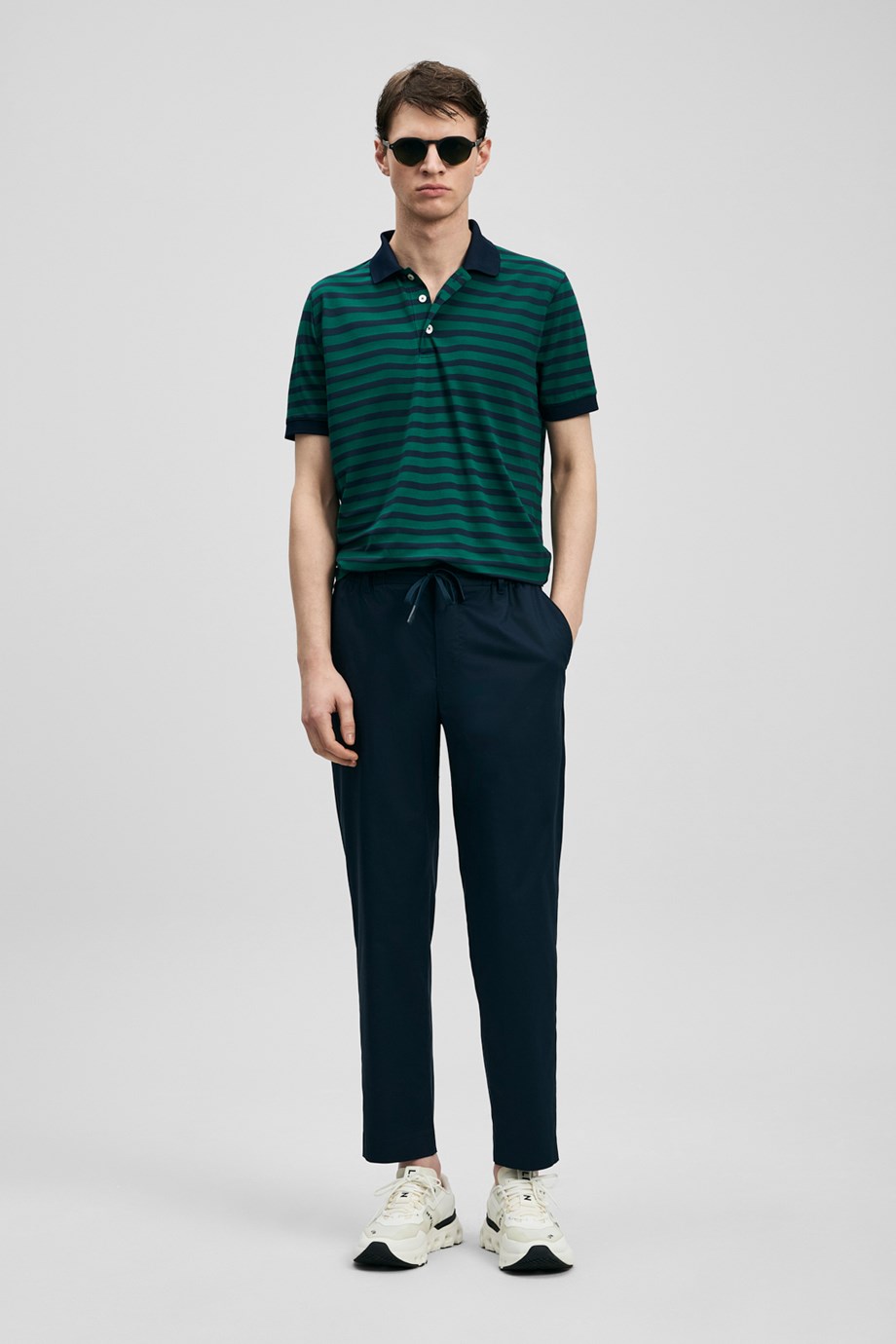 Glen Erkek Beach Jogger Pantolon Slim Fit Lacivert 111190358 GLEN-2Y6