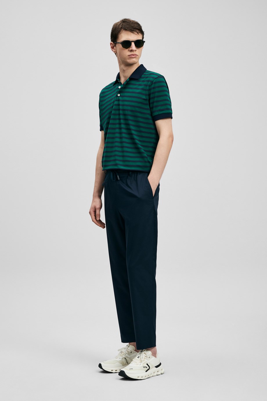 Glen Erkek Beach Jogger Pantolon Slim Fit Lacivert 111190358 GLEN-2Y6